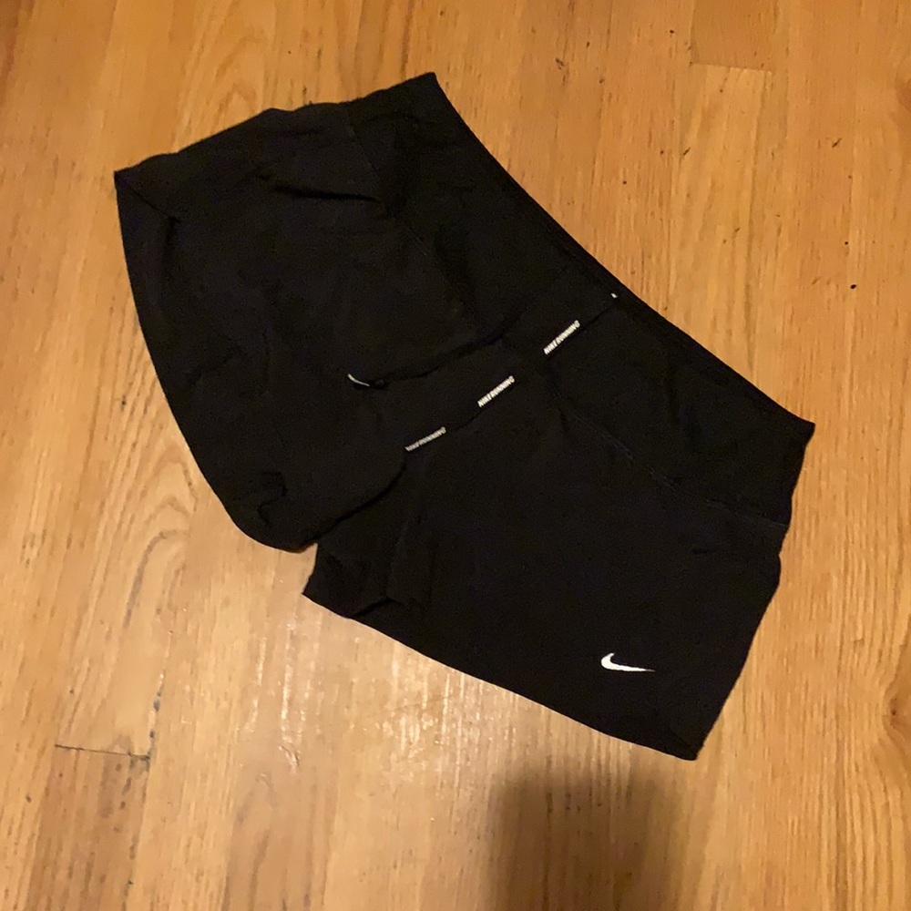 Nike Dry Fit Running Shorts BLACK